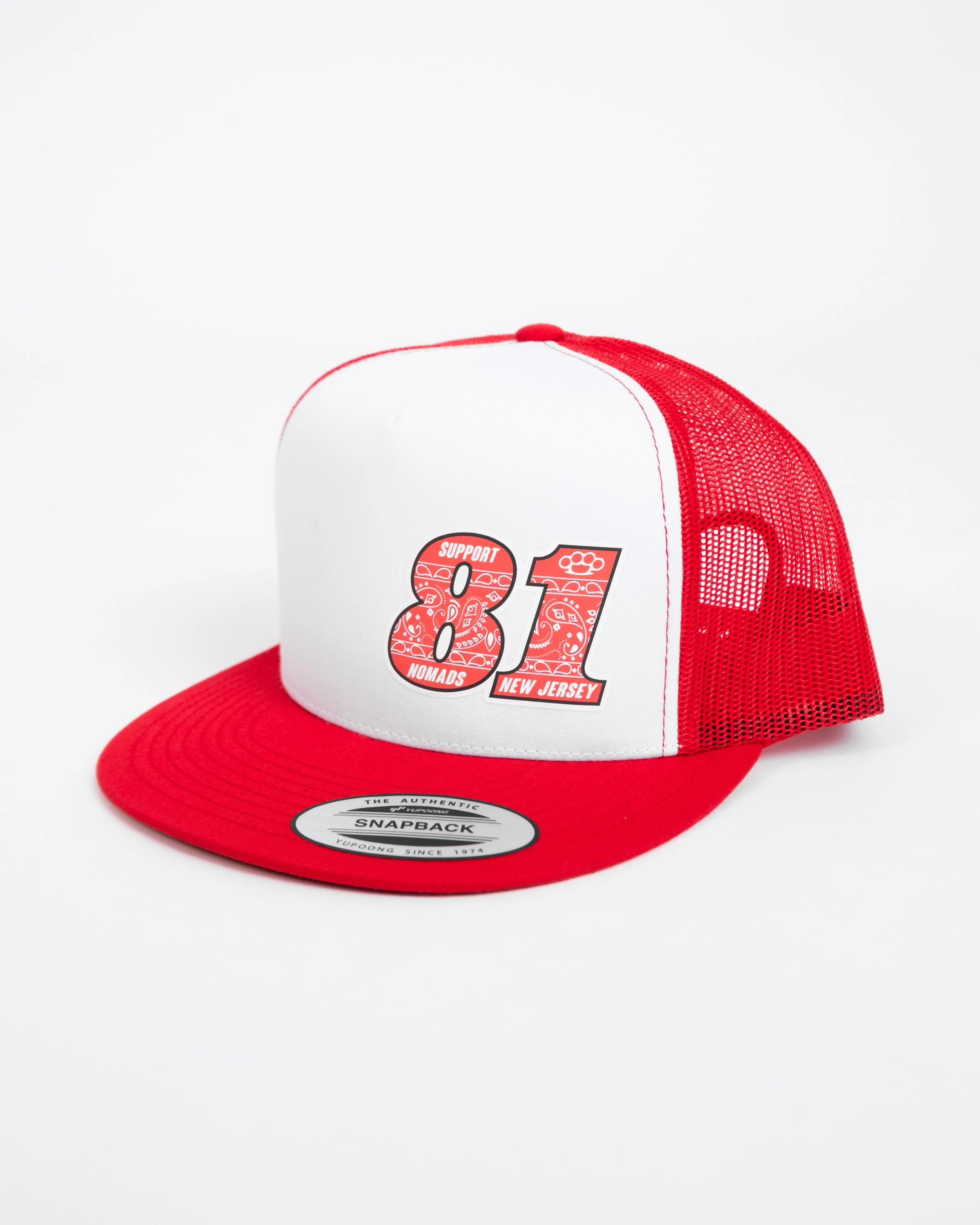 81 Bandana Snapback — Hells Angels Nomads New Jersey